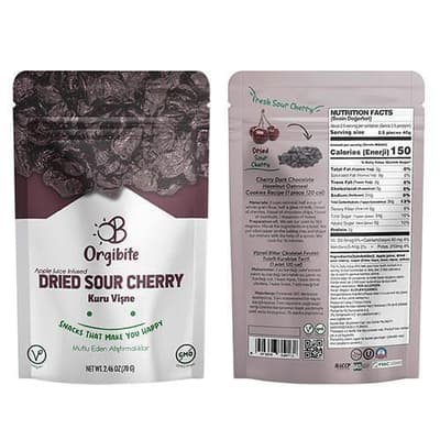 Kuru Vişne (70 gr) Orgibite