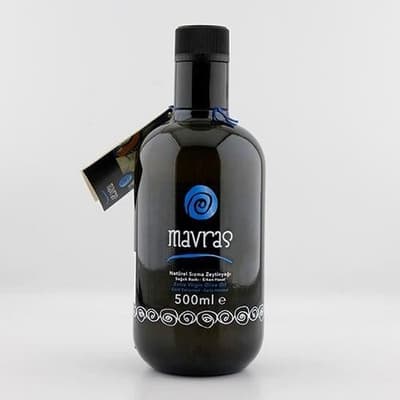 Natürel Sızma Zeytinyağı, Erken Hasat, Soğuk Sıkım (500 ml) Mavras