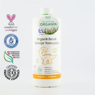 Organik Bebek Çamaşır Yumuşatıcı (1000 ml) Ecos3
