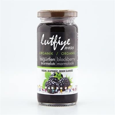 Organik Böğürtlen Marmelatı (280 gr) Lutfiye