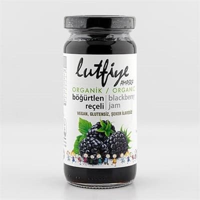 Organik Böğürtlen Reçeli (280 gr) Lutfiye