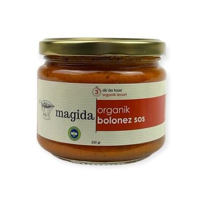 Organik Bolonez Sos (230 gr) Magida