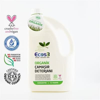 Organik Çamaşır Deterjanı (2500 ml) Ecos3