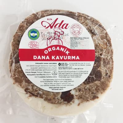 Organik Dana Kavurma (300 gr) Ada