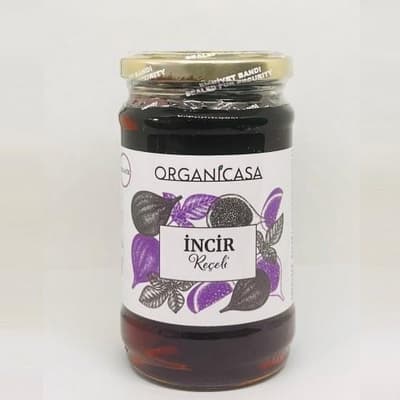 Organik İncir Reçeli (360 gr) Organicasa
