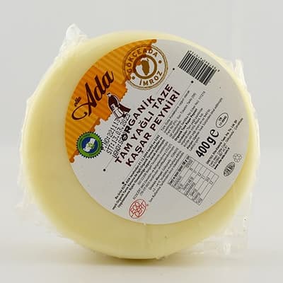 Organik Kaşar Peyniri, Ada (400 gr)