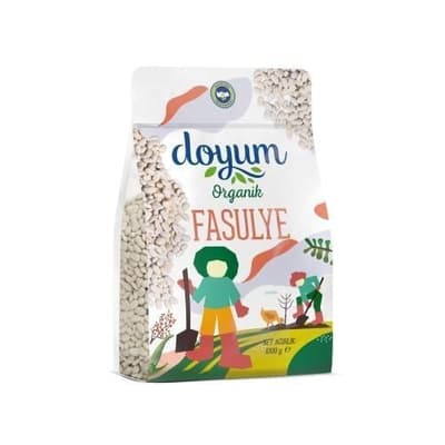 Organik Kuru Fasulye (1 kg) Doyum