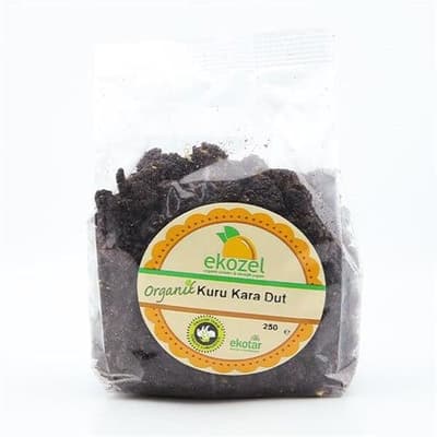 Organik Kuru Kara Dut (250 gr) Ekozel