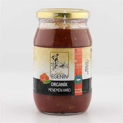 Organik Menemen Harcı (345 gr) Egenin