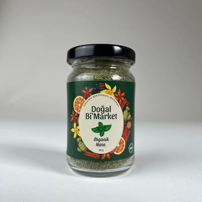 Organik Nane (20 gr) Doğal Bi'Market