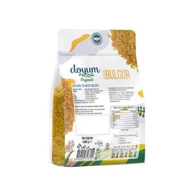 Organik Pilavlık Bulgur (1 kg) Doyum