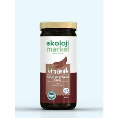Organik Soğuk Sıkım Keçiboynuzu Özü (300 gr) Ekoloji Market