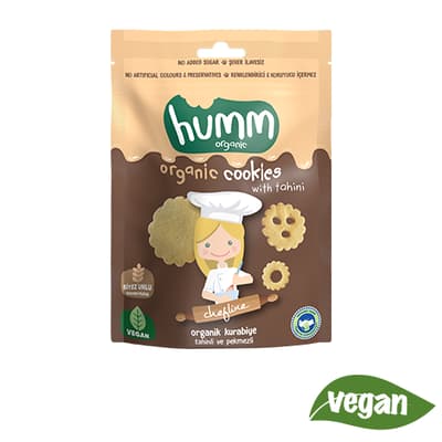 Organik Tahinli ve Pekmezli Kurabiye (55 gr) Humm