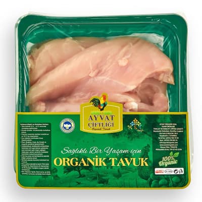 Organik Tavuk Fileto (600 gr) Ayvat Çiftliği