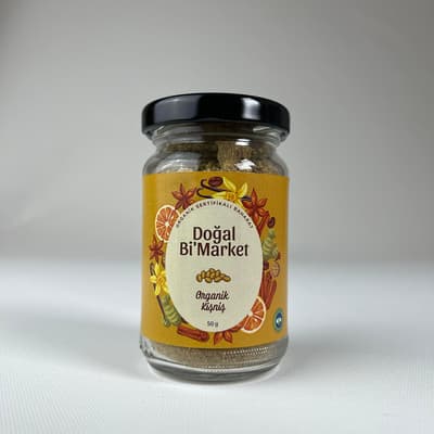 Organik Toz Kişniş (50 gr) Doğal Bi'Market