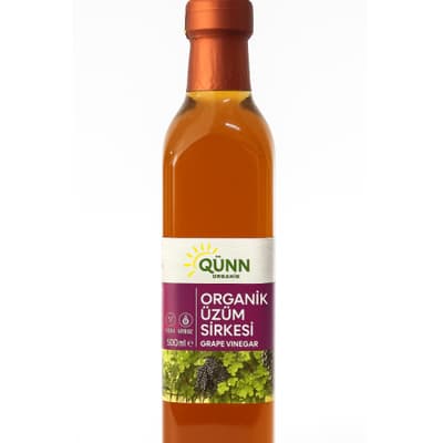 Organik Üzüm Sirkesi (500 GR ) Qünn