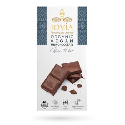 Organik Vegan Sütlü Çikolata (85 gr) Jovia