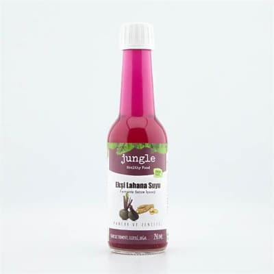 Pancar ve Zencefilli Ekşi Lahana Suyu (250 ml) Jungle