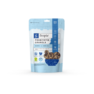 Probiyotik Granola - Bademli & Vanilyalı (200 gr) Fropie