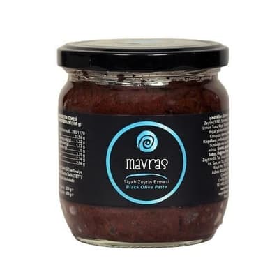 Siyah Zeytin Ezmesi (350 gr) Mavras