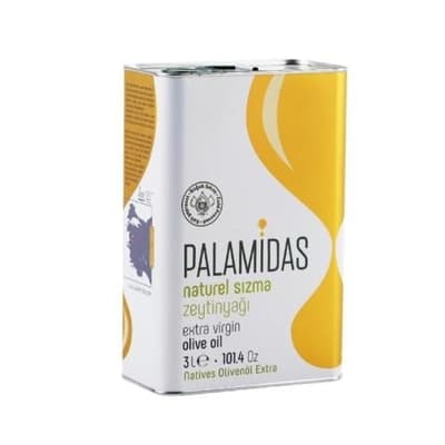Soğuk Sıkım Naturel Sızma Zeytinyağı (3 litre) Palamidas