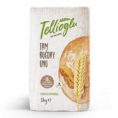 Tam Buğday Unu (1 kg) Tellioğlu