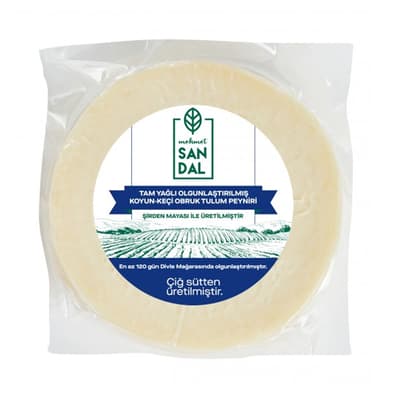 Tam Yağlı Olgunlaştırılmış Koyun-Keçi Divle Obruk Tulum Peyniri (250 gr) Mehmet Sandal
