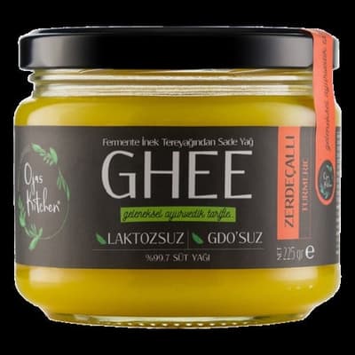 Zerdeçallı&Karabiberli Ghee Sade Yağ (225 gr) Ojas Kitchen