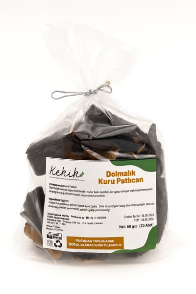 Kuru Dolmalık Patlıcan (20 adet)