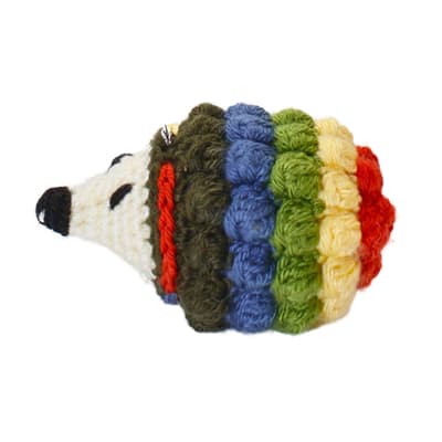 Amigurumi Kirpi Yılbaşı Süsü