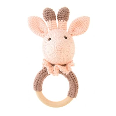 Örgü Zürafa Diş Kaşıyıcı