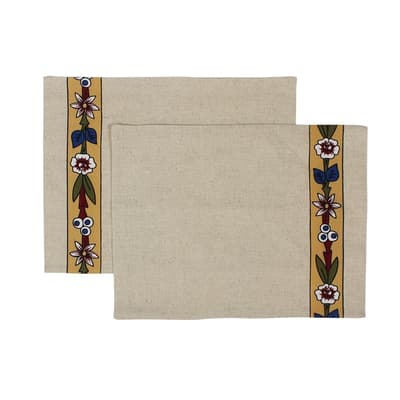 Çiçek Aplike İkili Amerikan Servisi