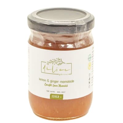 DéliceByBerna Zencefilli Limon Marmelat 220 G