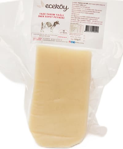 Eceköy Yarım Yağlı İnek Sepet Peynir 300 G