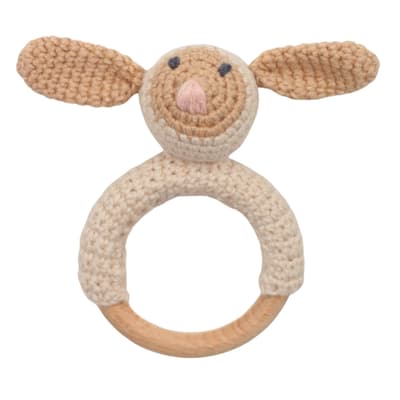 Ekru Örgü Maymun Diş Kaşıyıcı