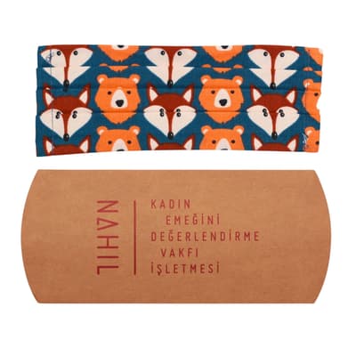 Hayvan Figürlü Yıkanabilir Bez Maske