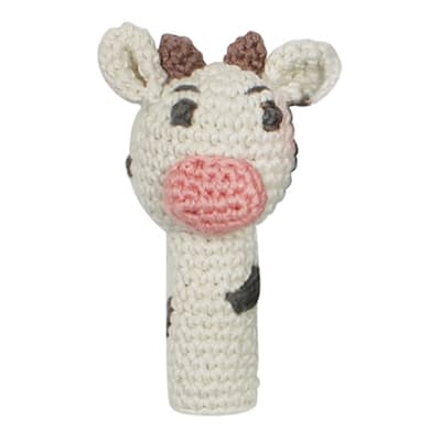 İnek Örgü Parmak Kukla