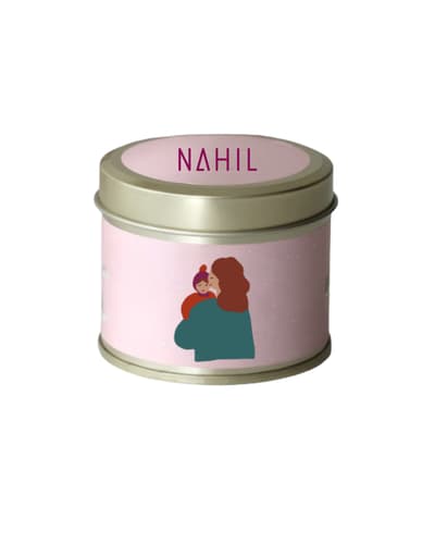 Kadın ve Çocuk Figürlü Mum