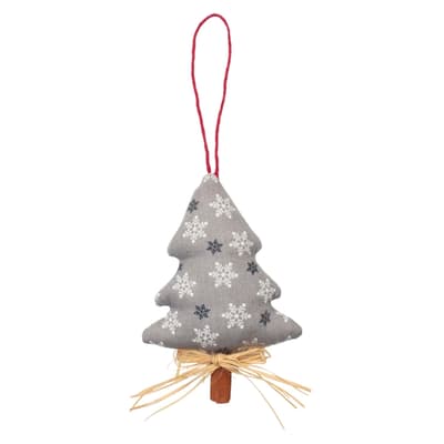 Kar Taneli Ağaç Yılbaşı Süsü