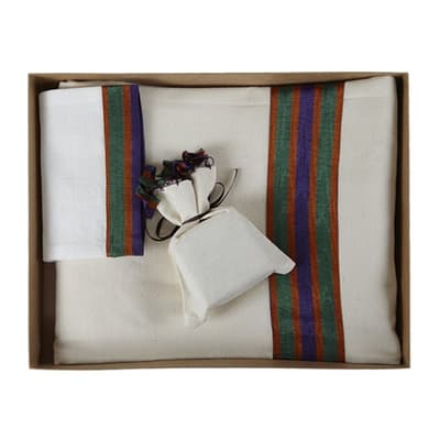 Kutnulu Peştemal Seti