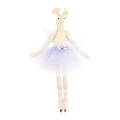 Mor Tül Elbiseli Fare Oyuncak