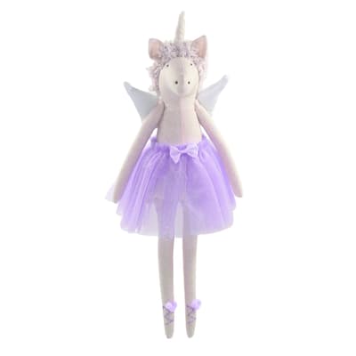 Mor Tül Elbiseli Unicorn Oyuncak