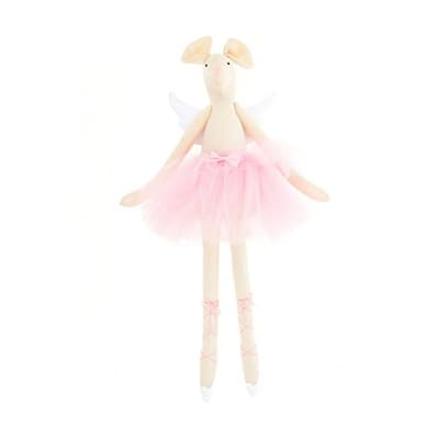 Pembe Tül Elbiseli Fare Oyuncak