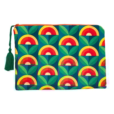 1 Retro Desenli Clutch