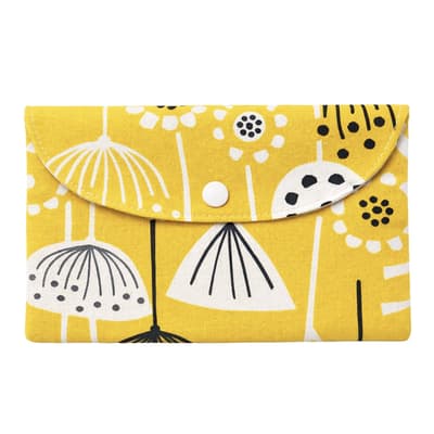 Sarı Kapalı El Çantası Nero