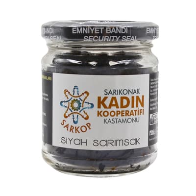 Sarı Konak Kabuksuz Siyah Sarımsak 90 G