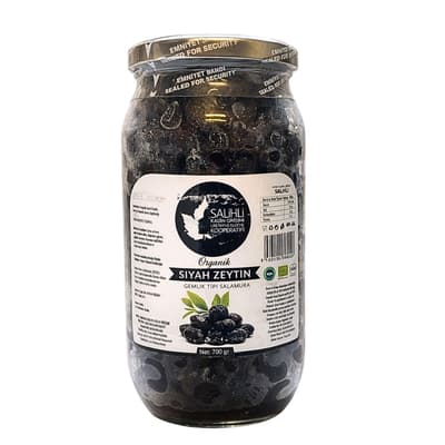 Siyah Zeytin 700 G Salamura