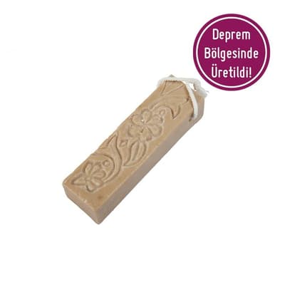 Tahta Baskılı Kahve ve Tarçın Aromalı Doğal Sabun
