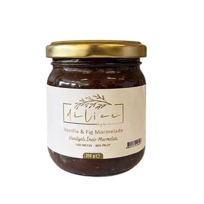 DéliceByBerna Vanilyalı İncir Reçeli 210 G
