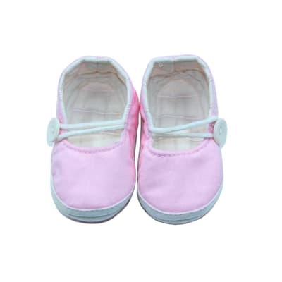 Yenidoğan Bebek Ayakkabısı Pembe